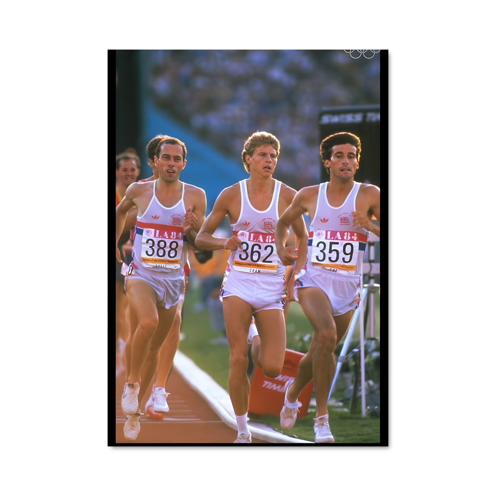 Poster Steve ovett